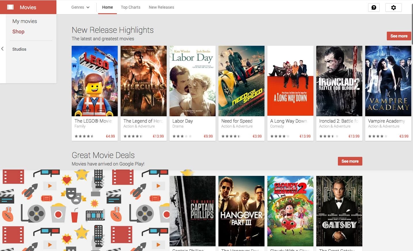 how to download google play movies to pc