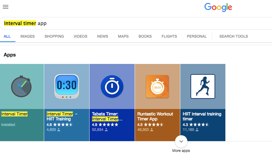 interval timer app