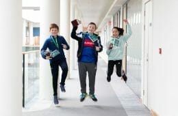 Sumo Wrestling Robots Drive School Children to STEM