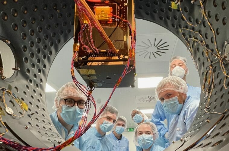 Ireland’s first satellite measuring up at ESA for Space Week