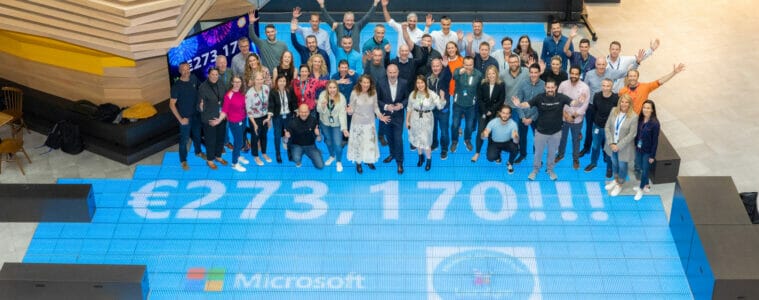 Microsoft Ireland employees raise over €270,000 for LauraLynn