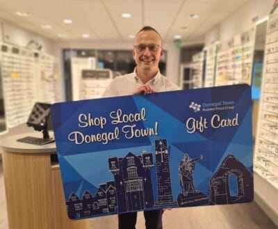 €1.5 million shop local vouchers upgraded to modern gift card in Donegal Town