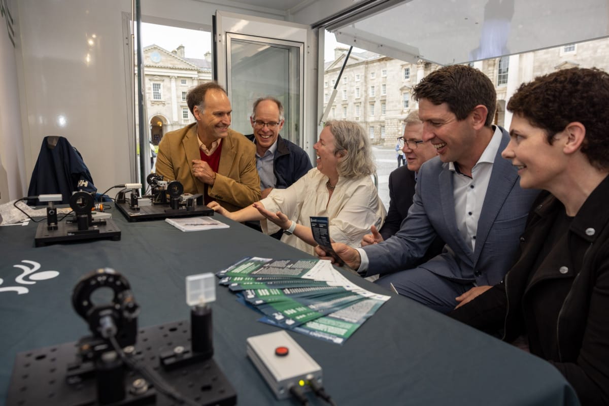 IrelandQCI Launches Mobile Quantum Engagement Trailer at Trinity College Dublin