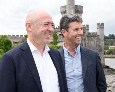 Cian Prendergast, CEO, Ekco MSP and John Levis, Managing Director, Adapt IT