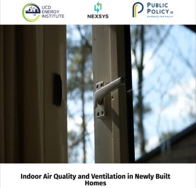 NexSys Policy Paper Shows Need for Better Ventilation Standards in Energy-Efficient Homes