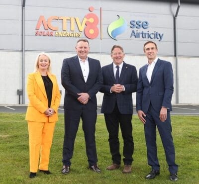 Activ8 Energies and SSE Airtricity launch all-island funded solar initiative worth up to €200 million to support businesses